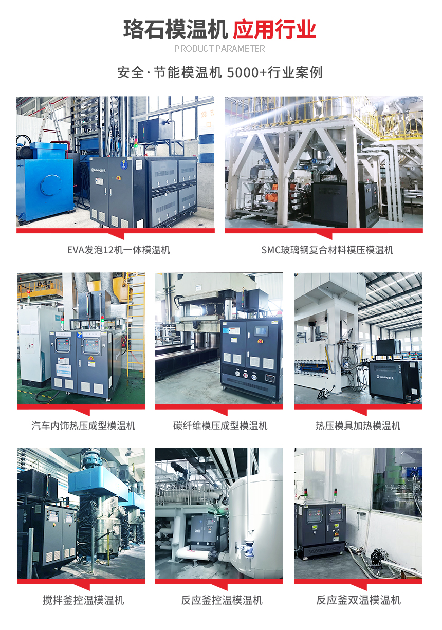 四機一體模溫機應用案例 四機一體模溫機應用案例
